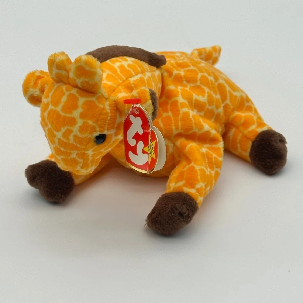 Vintage Ty Beanie Babies Twigs the Giraffe 1995 Plush Toy